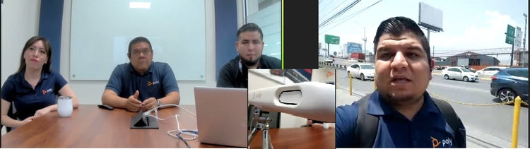 En vivo #poly #R30 #Voyager #strongertogether #BarraDeVideoUSBPolyStudioR30 #CamaraPolyStudioR30 #BarraDeVideoInteligente #CamaraInteligente #CamaraSalasPequeñas #CamaraConEncuadreAutomatico #CamaraConEncuadreGrupal #CamaraConAltavoz #CamaraConNoiseBlock #CamaraConAcousticFence #Pedestal