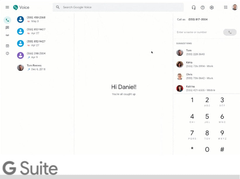 Contrata GSuite