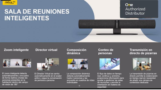 #jabra-panacast-50 #barra-de-video-inteligente #Virtual-Director