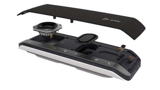 #PolySync40 #Speaker #Altavoz #ManosLibres #USB #Bluetooth #AudioFullDuplex #Pedestal_MX #WorkswithGoogleMeet